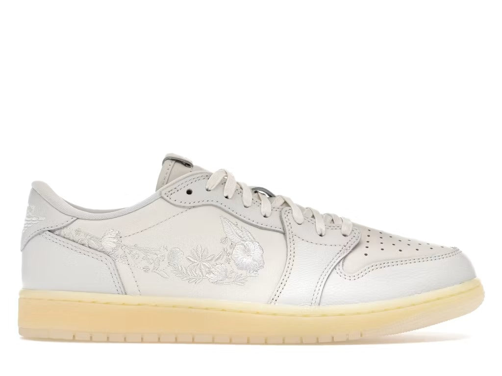 Air Jordan 1 Retro Low OG Rabbit Floral Swoosh product image 1, provided for visual reference and product detail review
