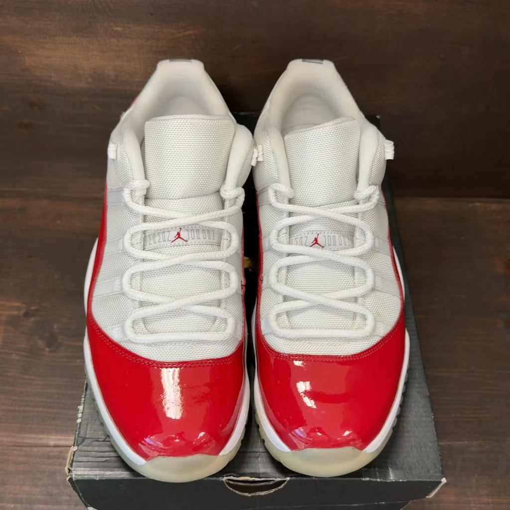 Air Jordan 11 Retro Low Cherry (2016) product image 3, provided for visual reference and product detail review