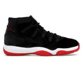 Air Jordan 11 Retro Bred Velvet (Women) product image 1, provided for visual reference and product detail review