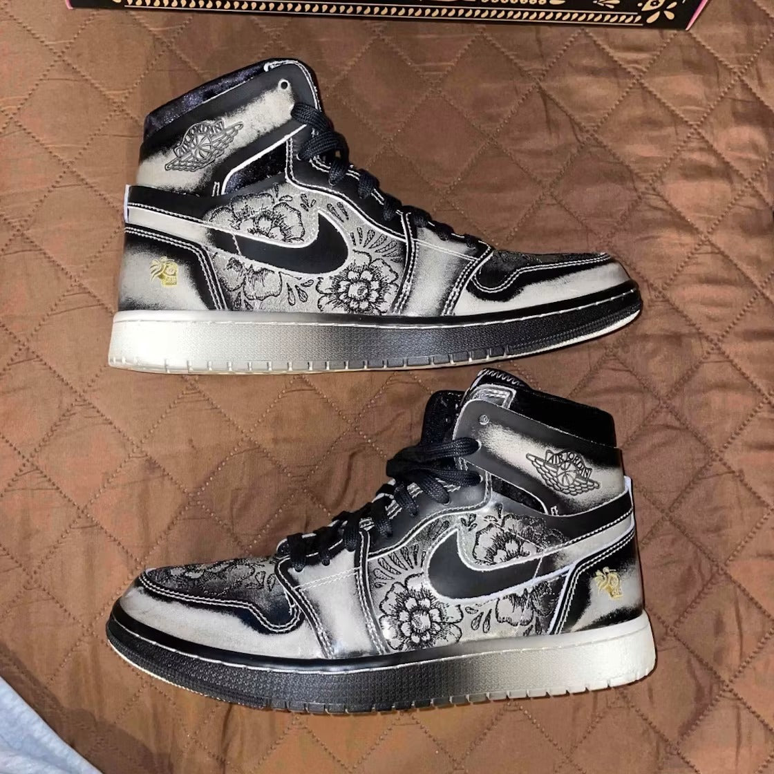 Air Jordan 1 High Zoom Air CMFT 2 Día De Muertos product image 2, provided for visual reference and product detail review