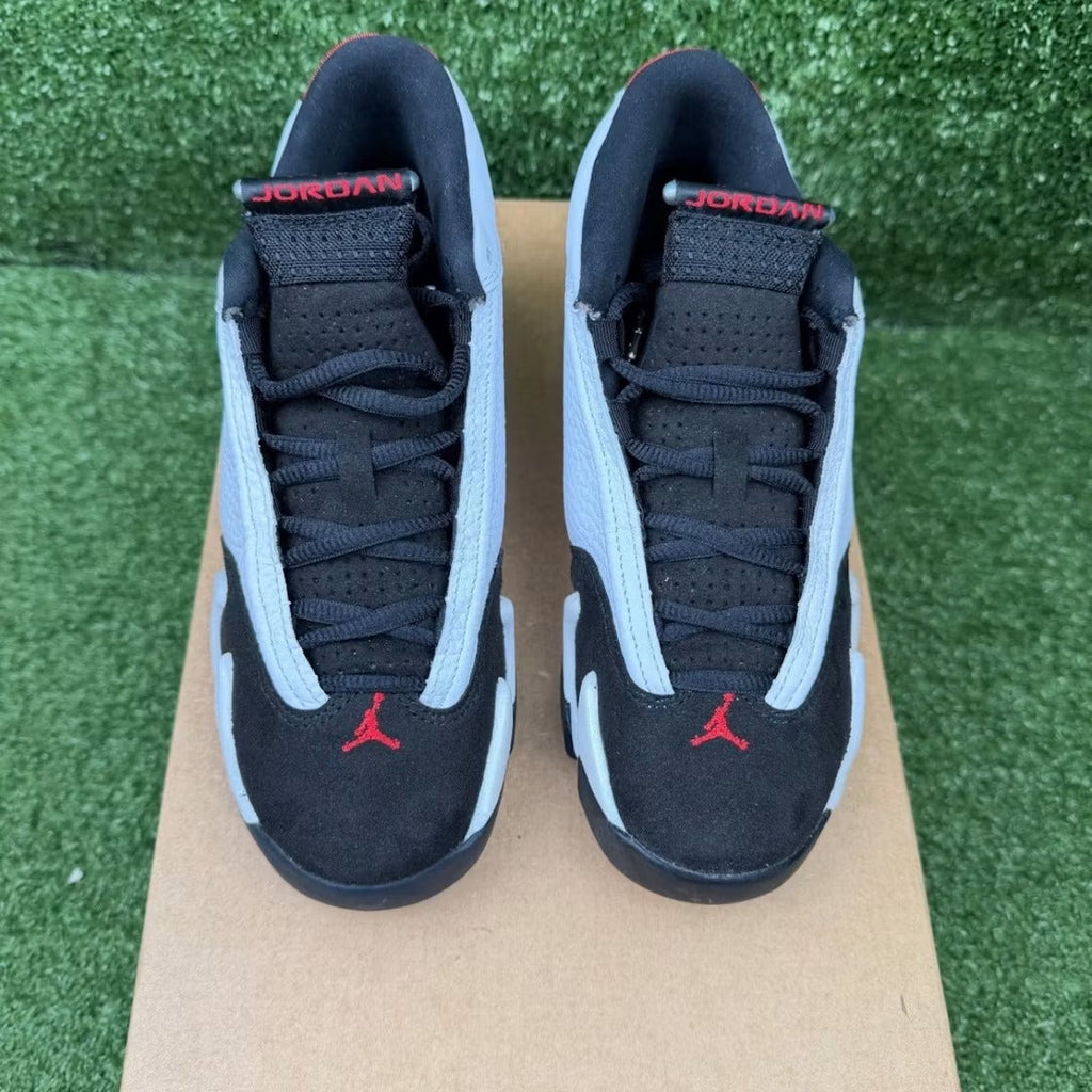 Air Jordan 14 Retro Black Toe (2024) (GS) product image 3, provided for visual reference and product detail review