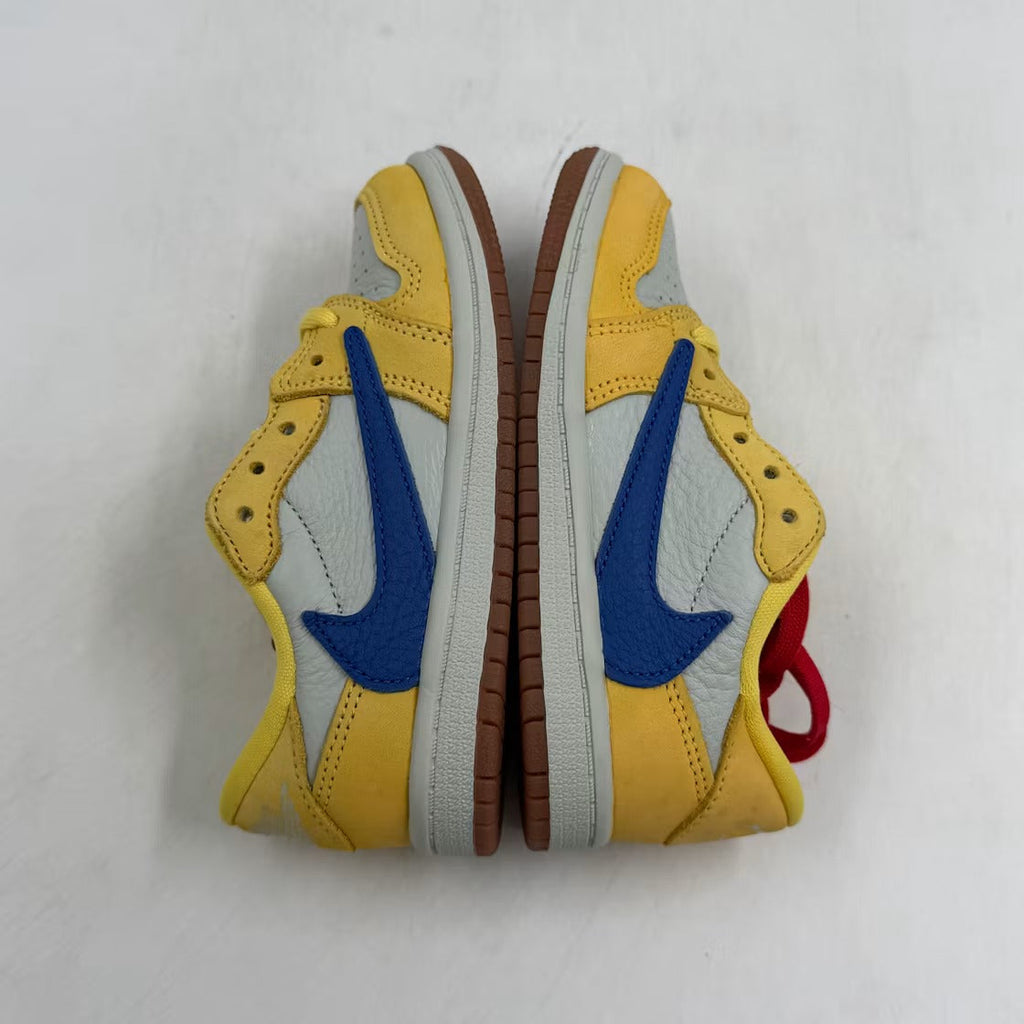 Air Jordan 1 Retro Low OG SP Travis Scott Canary (TD) product image 3, provided for visual reference and product detail