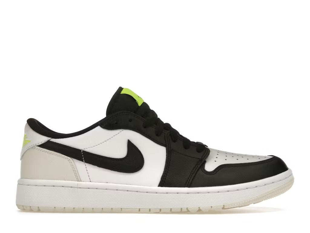 Air Jordan 1 Retro Low Golf Phantom Volt product image 1, provided for visual reference and product detail review