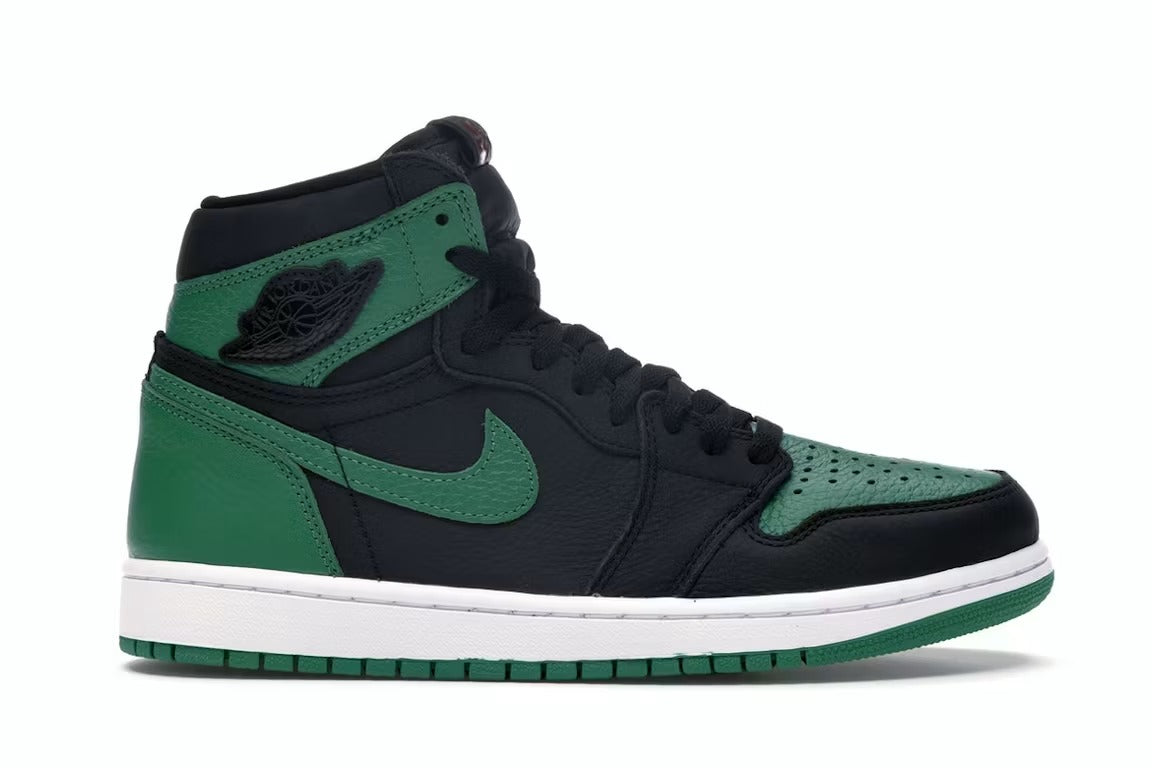 Air Jordan 1 Retro High Pine Green Black product image 1, provided for visual reference and product detail review
