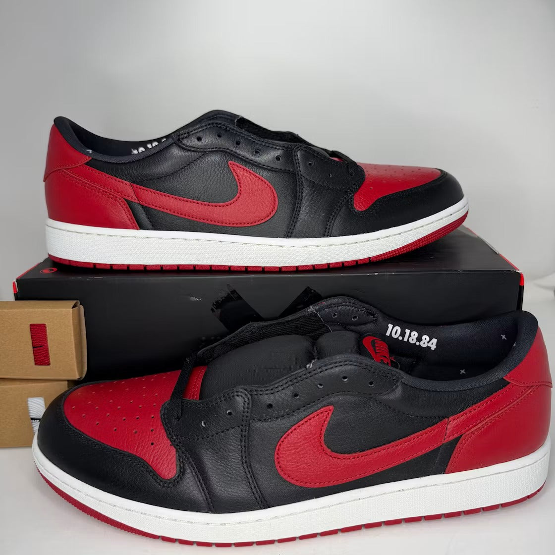 Air Jordan 1 Retro Low OG Banned product image 2, provided for visual reference and product detail review