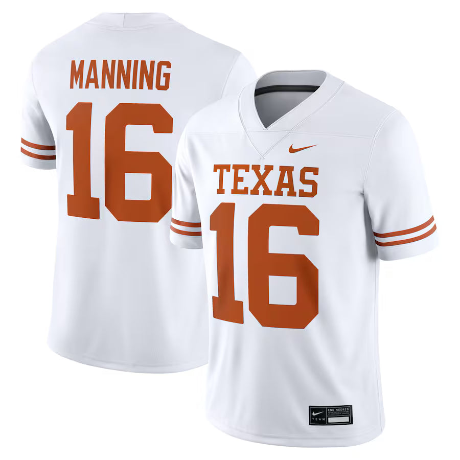 Arch Manning Texas Longhorns Jersey - White product image 1