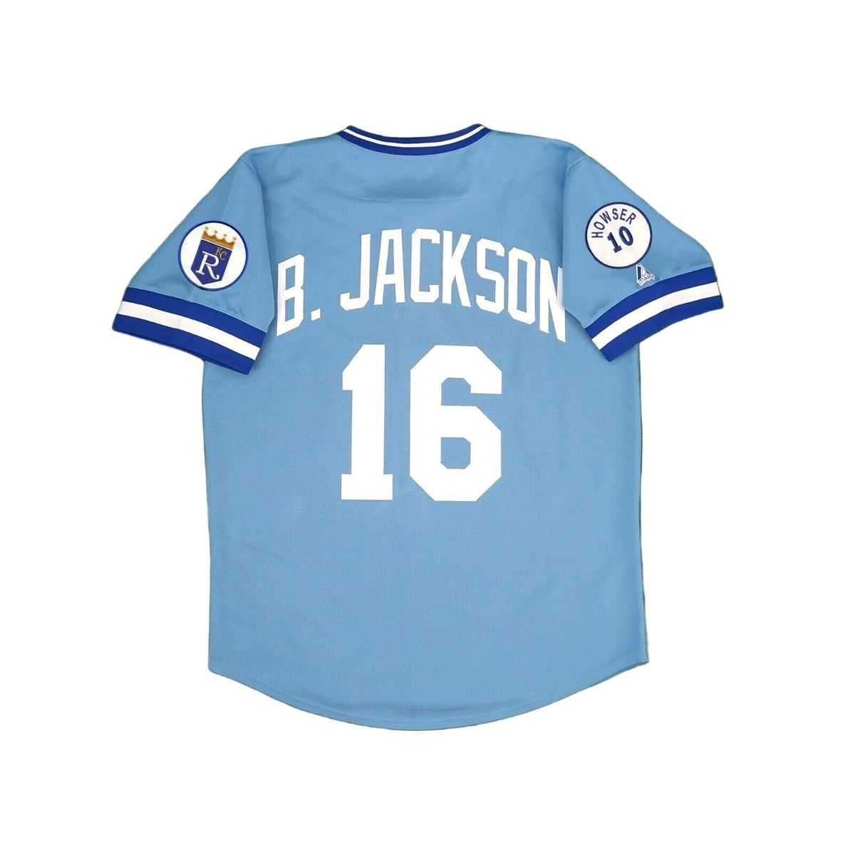 Bo Jackson 1987 Kansas City Royals Cooperstown Away Jersey product image 2