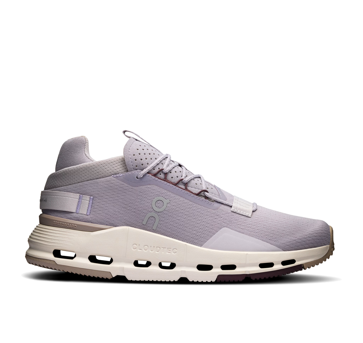 On Women Cloudnova 2 Fade/Desert Lifestyle Sneakers product image 1, provided for visual reference and product detail review