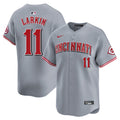 Barry Larkin Cincinnati Reds Road Limited Jersey - Gray product image 1