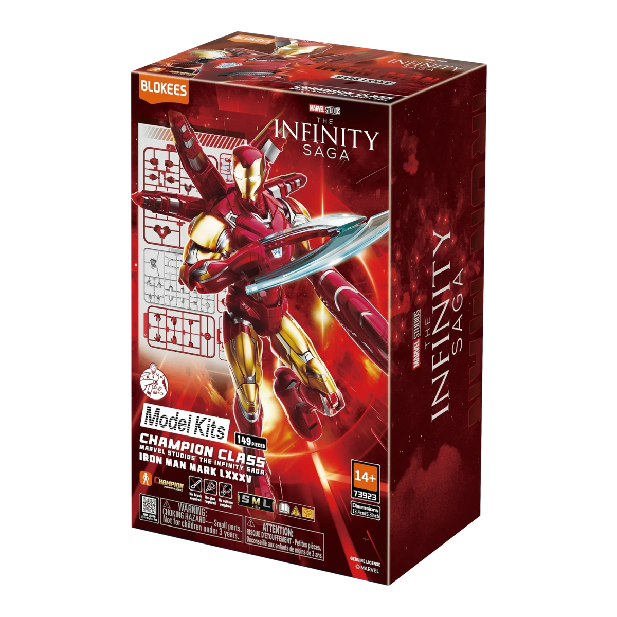 Blokees Iron Man MK85 Action Character - Model Kit product image 7, provided for visual reference and product detail review