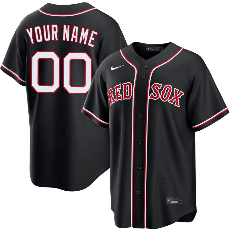 Custom Boston Red Sox Black Out Jersey - product image 1
