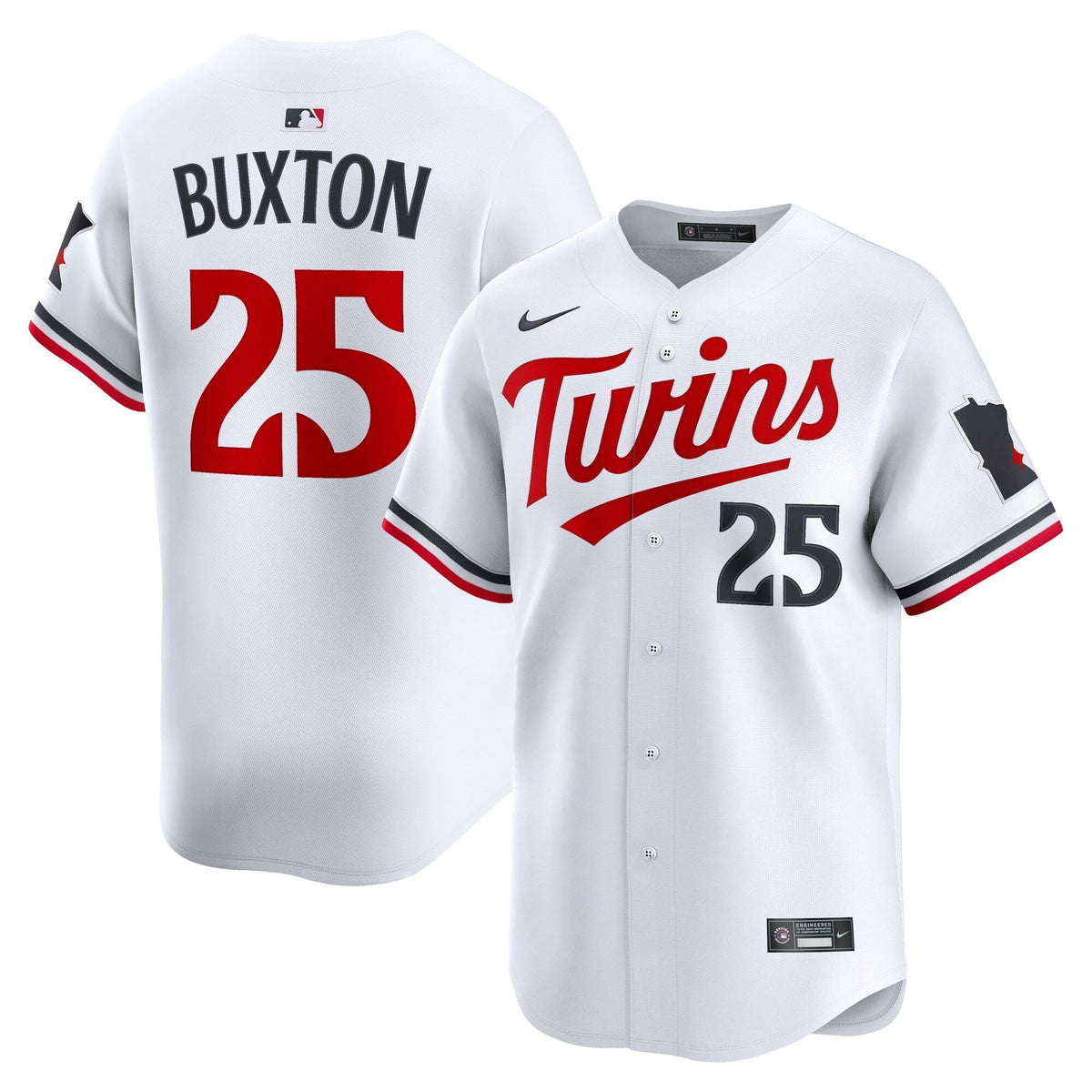 Byron Buxton Minnesota Twins Home Jersey - White product image 1