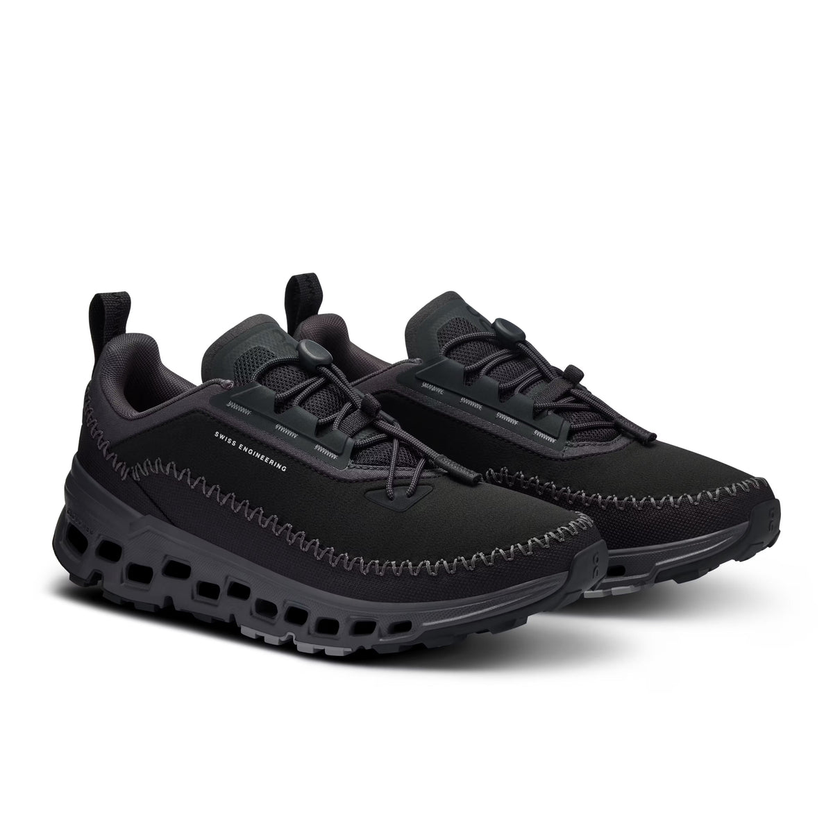 On Women Cloudaway 2 Black/Eclipse Lifestyle Sneakers product image 2, provided for visual reference and product detail
