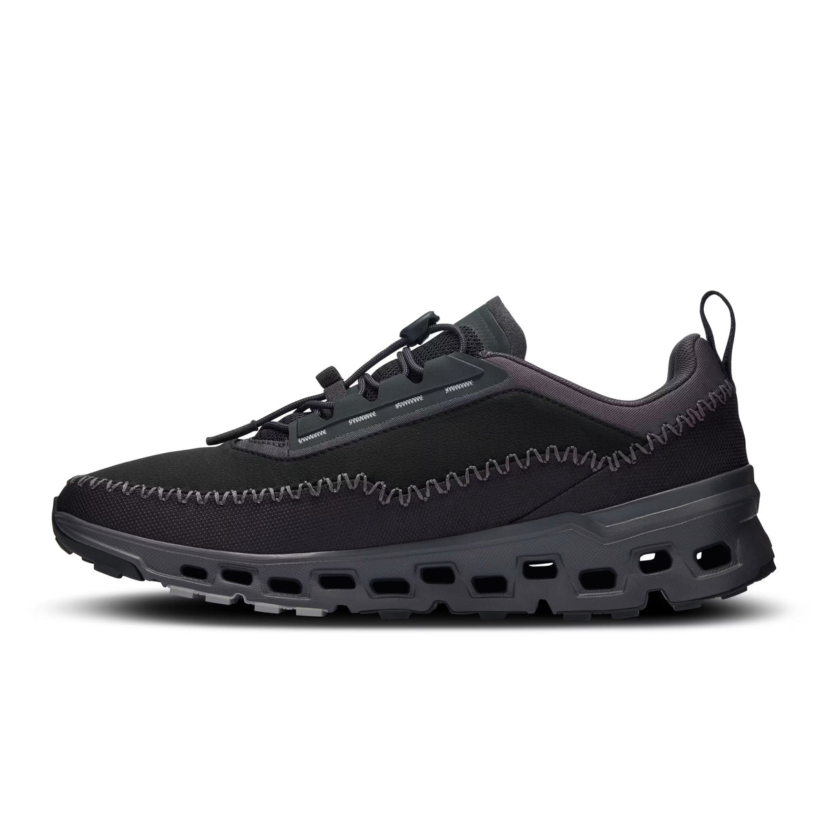 On Men Cloudaway 2 Black/Eclipse Lifestyle Sneakers product image 4, provided for visual reference and product detail review