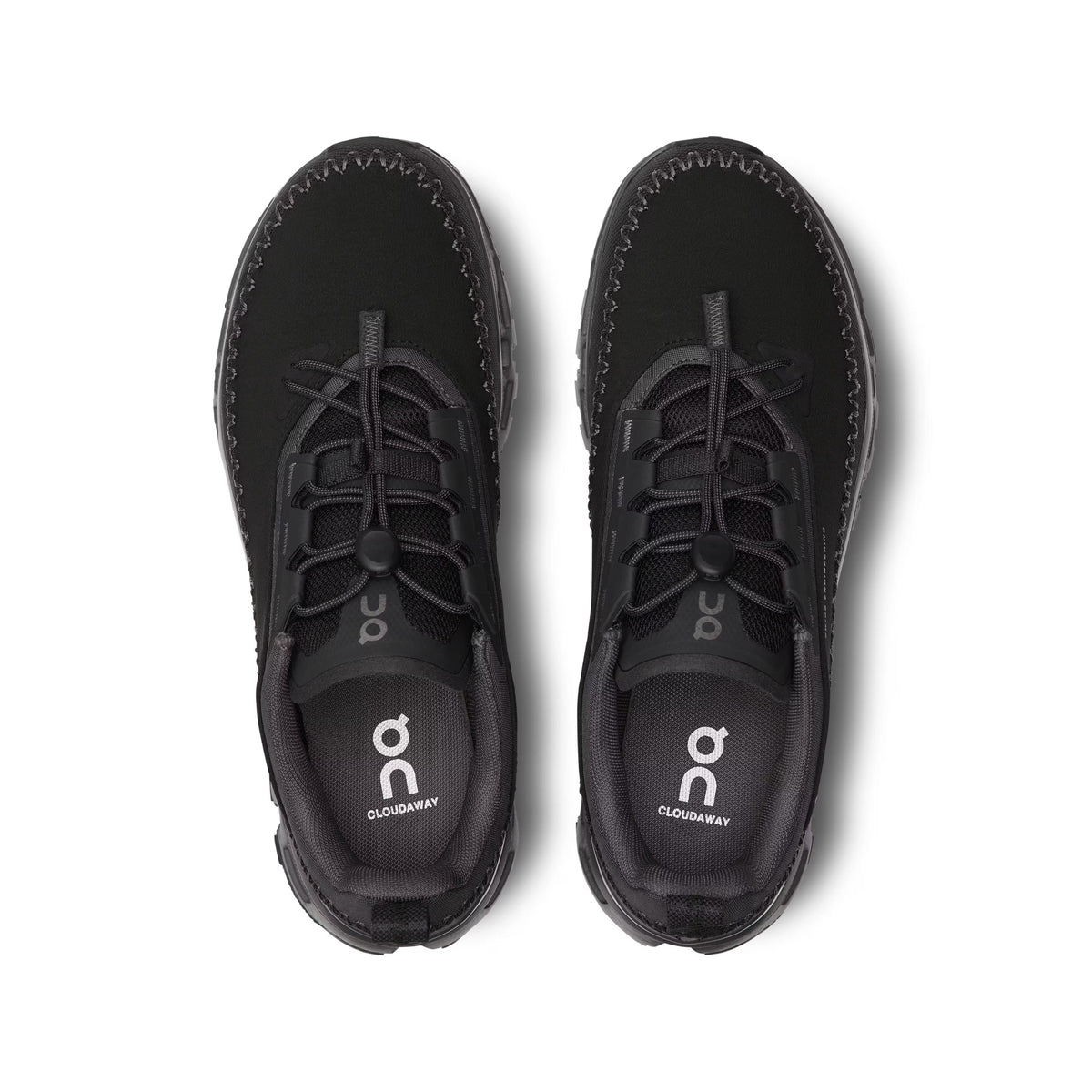 On Men Cloudaway 2 Black/Eclipse Lifestyle Sneakers product image 3, provided for visual reference and product detail review