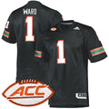 Cam Ward Miami Hurricanes Alternate Jersey - Black product image 1