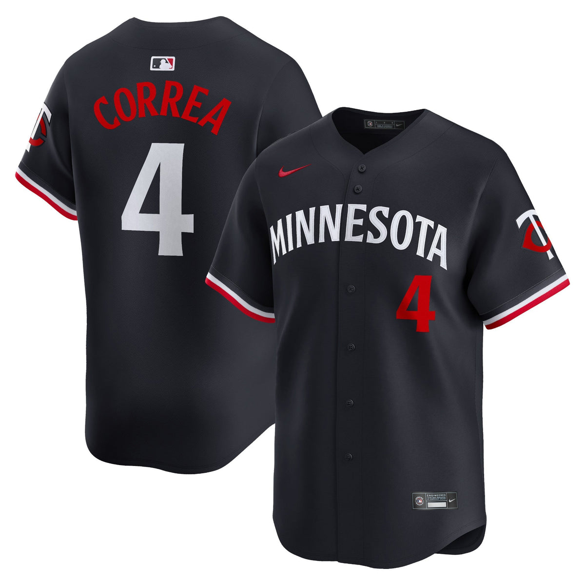 Carlos Correa Minnesota Twins Alternate Jersey - Navy product image 1