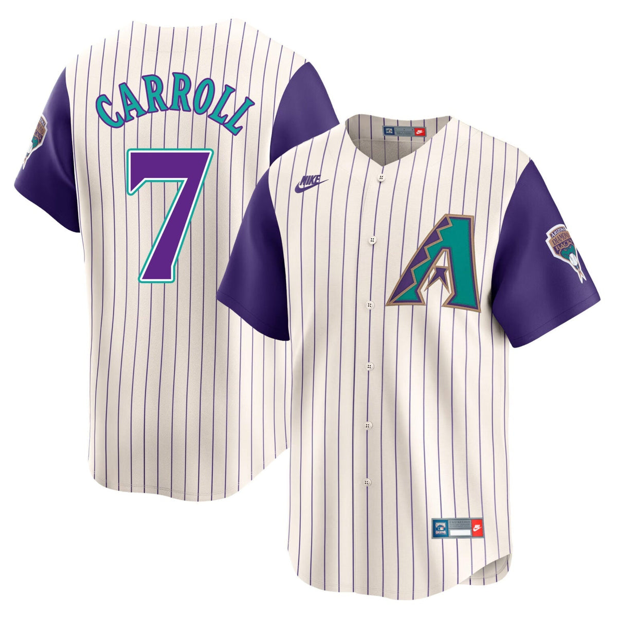 Corbin Carroll Arizona Diamondbacks Cooperstown Jersey – product image 1