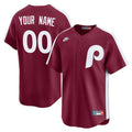Custom Philadelphia Phillies Cooperstown Throwback Jersey – product image 1