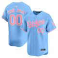 Custom Los Angeles Dodgers Bubblegum Jersey - Light Blue product image 1