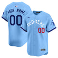 Custom Los Angeles Dodgers Tribute Jersey - Light Blue product image 1
