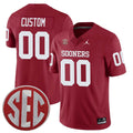 Custom Oklahoma Sooners Alumni Player Jersey - Crimson product image 1