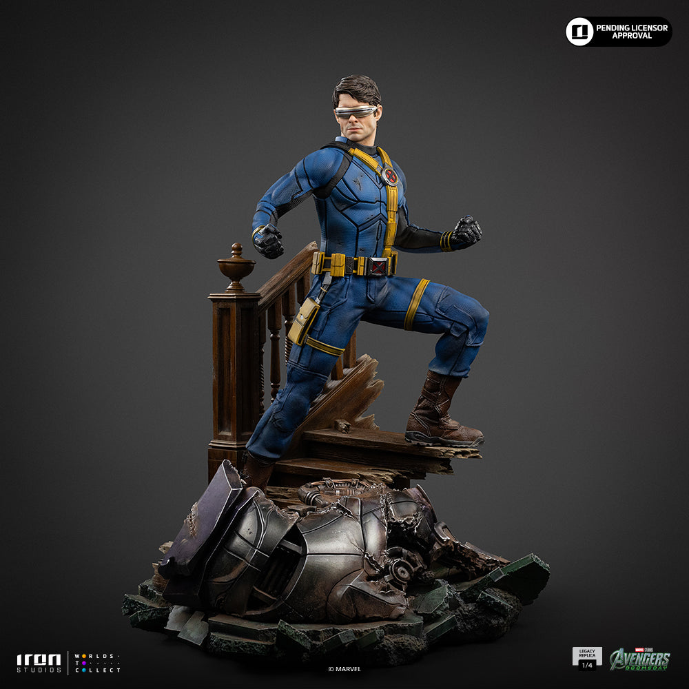 Pre-Order - Statue Cyclops Regular ver. - Avengers: Doomsday - Legacy Replica 1/4 - Iron Studios product image 6, provided