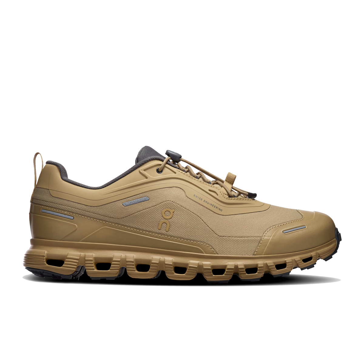 On Men Cloud 6 Geo Waterproof Chai/Chai Lifestyle Sneakers product image 1, provided for visual reference and product detail