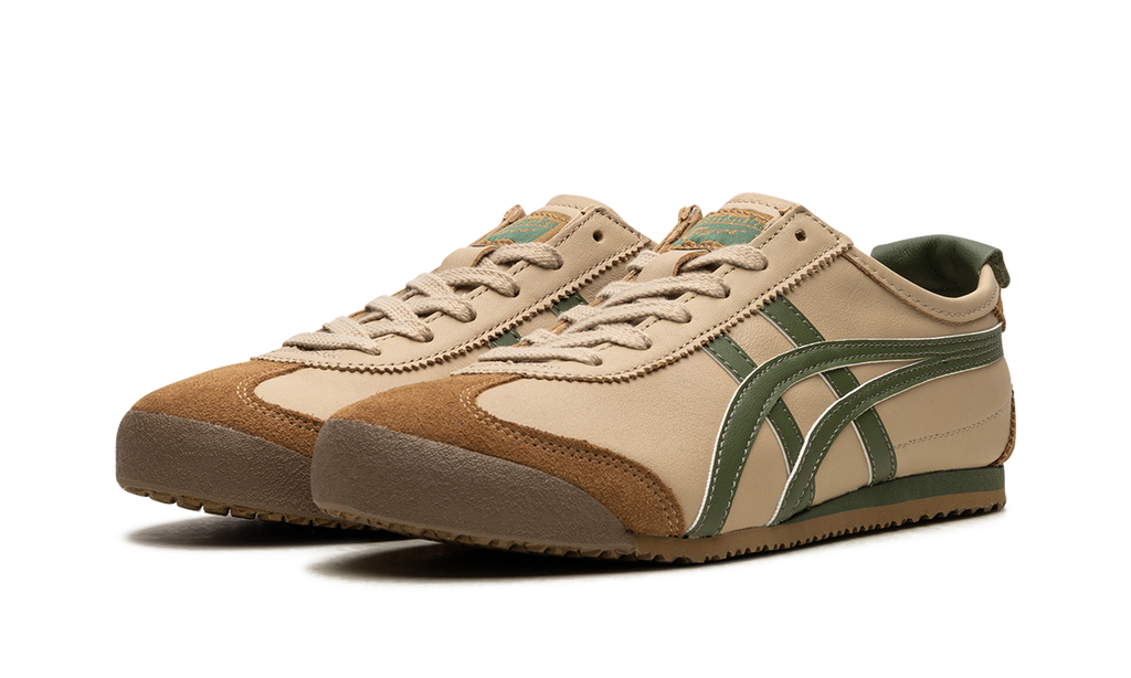 Onitsuka-tiger|mexico-66-beige-grass-green-121576 product image 2, provided for visual reference and product detail review