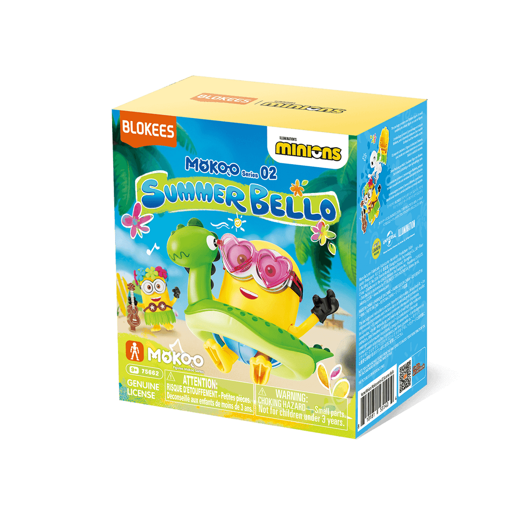 Blokees Minions Mokoo Series - 02 Summer Bello product image 11, provided for visual reference and product detail review