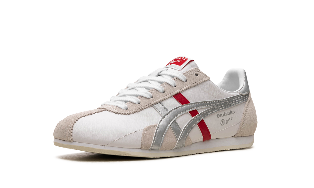 Onitsuka-tiger|runspark-white-silver-red-124796 product image 4, provided for visual reference and product detail review