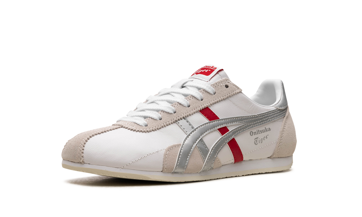 Onitsuka-tiger|runspark-white-silver-red-124796 product image 4, provided for visual reference and product detail review