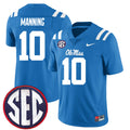 Eli Manning Ole Miss Rebels Jersey - Powder Blue product image 1