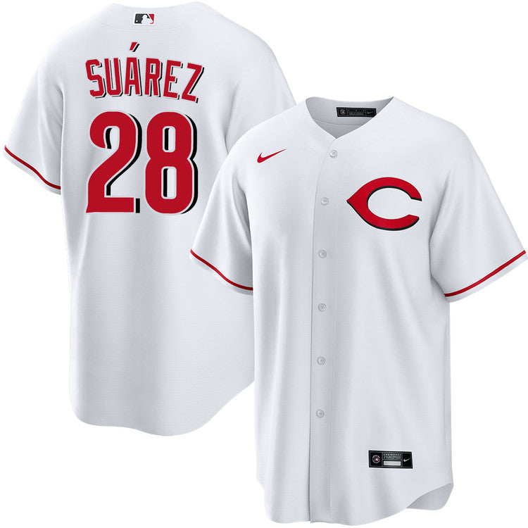 Eugenio Suárez Cincinnati Reds Alternate Jersey - White product image 1