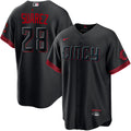 Eugenio Suárez Cincinnati Reds City Connect Jersey - Black product image 1