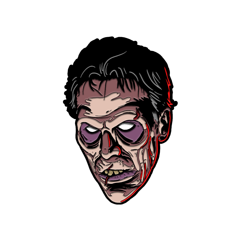 Evil Dead 2 - Evil Ash Enamel Pin product image 1, provided for visual reference and product detail review