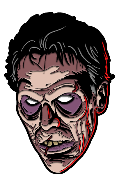 Evil Dead 2 - Evil Ash Enamel Pin product image 2, provided for visual reference and product detail review