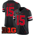 Ezekiel Elliott Ohio State Buckeyes Jersey – Black product image 1