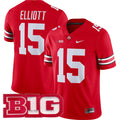 Ezekiel Elliott Ohio State Buckeyes Jersey – Red product image 1
