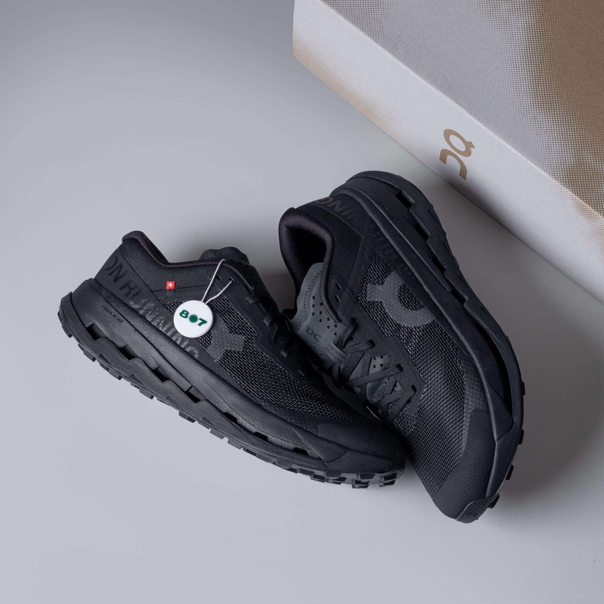 On Cloudultra 3 Black Trail Running Shoes product image 3, provided for visual reference and product detail review