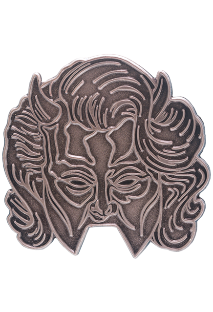Ghost Female Nameless Ghoul Enamel Pin product image 2, provided for visual reference and product detail review