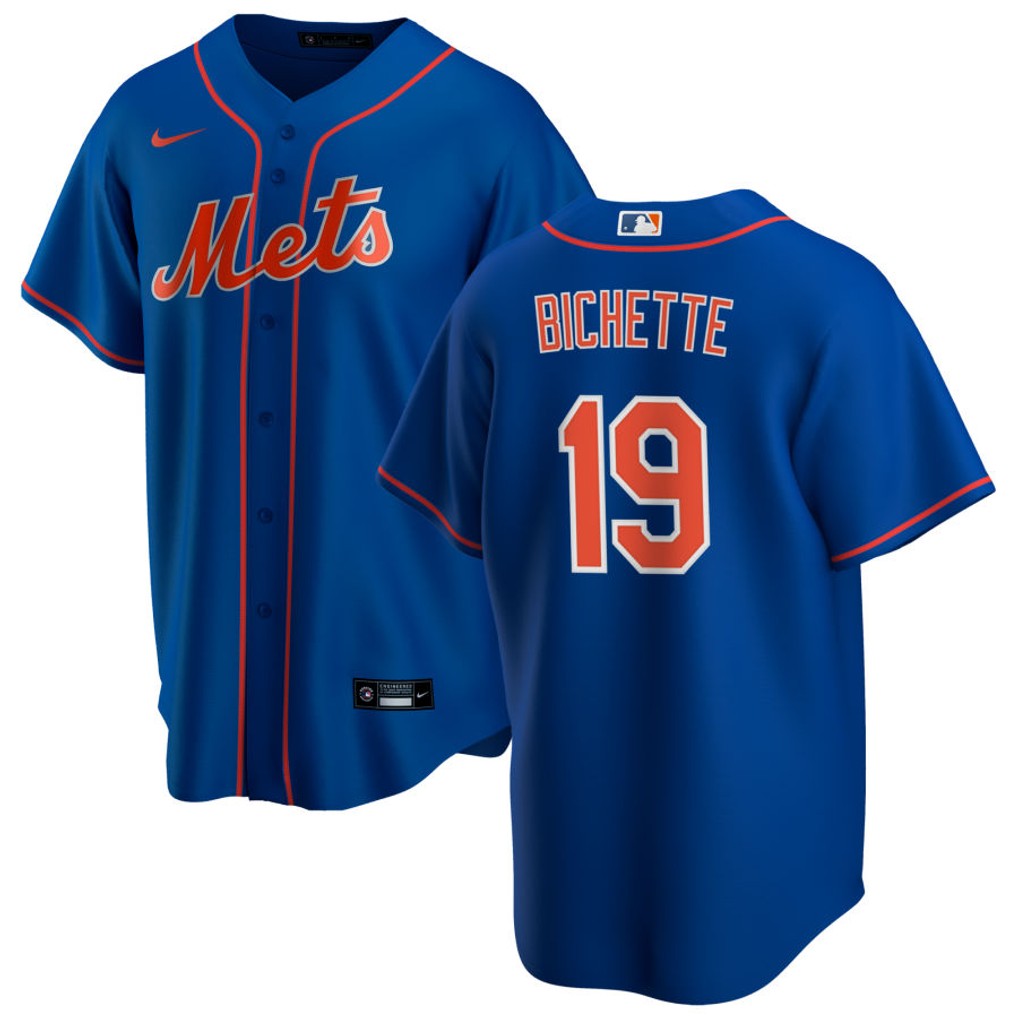 Bo Bichette New York Mets Jersey - Blue product image 1