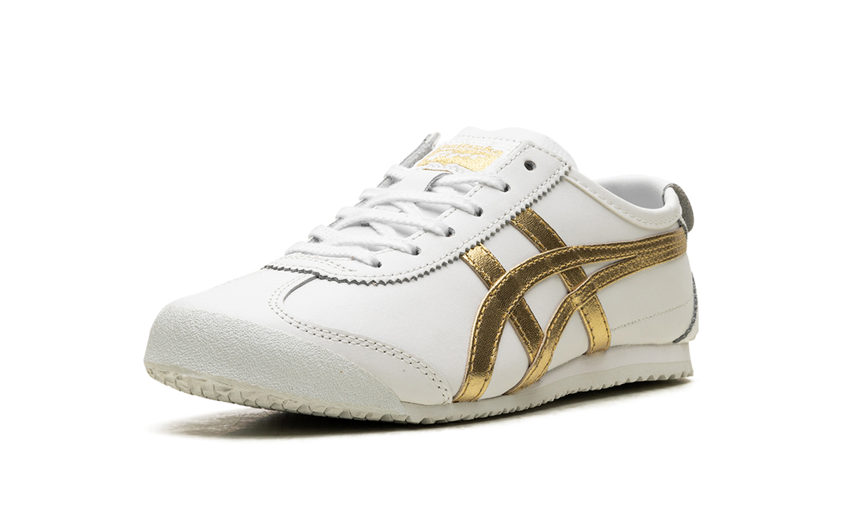 Onitsuka-tiger|mexico-66-white-rich-gold-130657 product image 4, provided for visual reference and product detail review