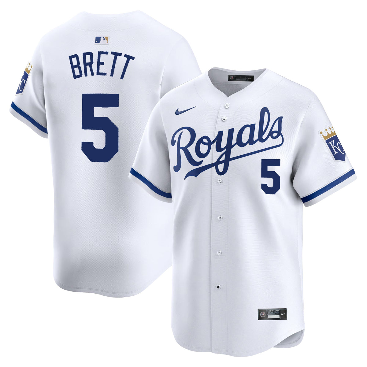 George Brett Kansas City Royals Home Jersey - White product image 1