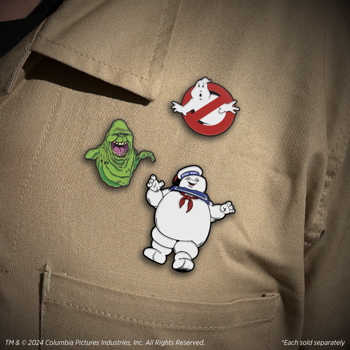 Ghostbusters - Stay Puft Enamel Pin product image 3, provided for visual reference and product detail review