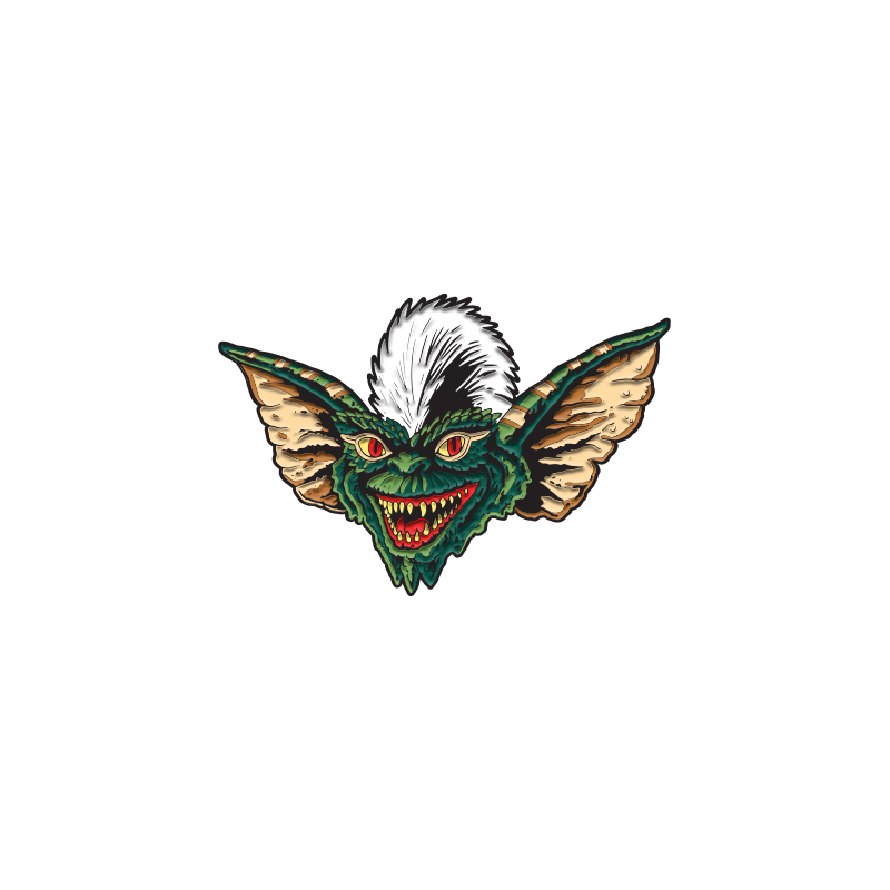 Gremlins - Stripe Head Enamel Pin product image 1, provided for visual reference and product detail review