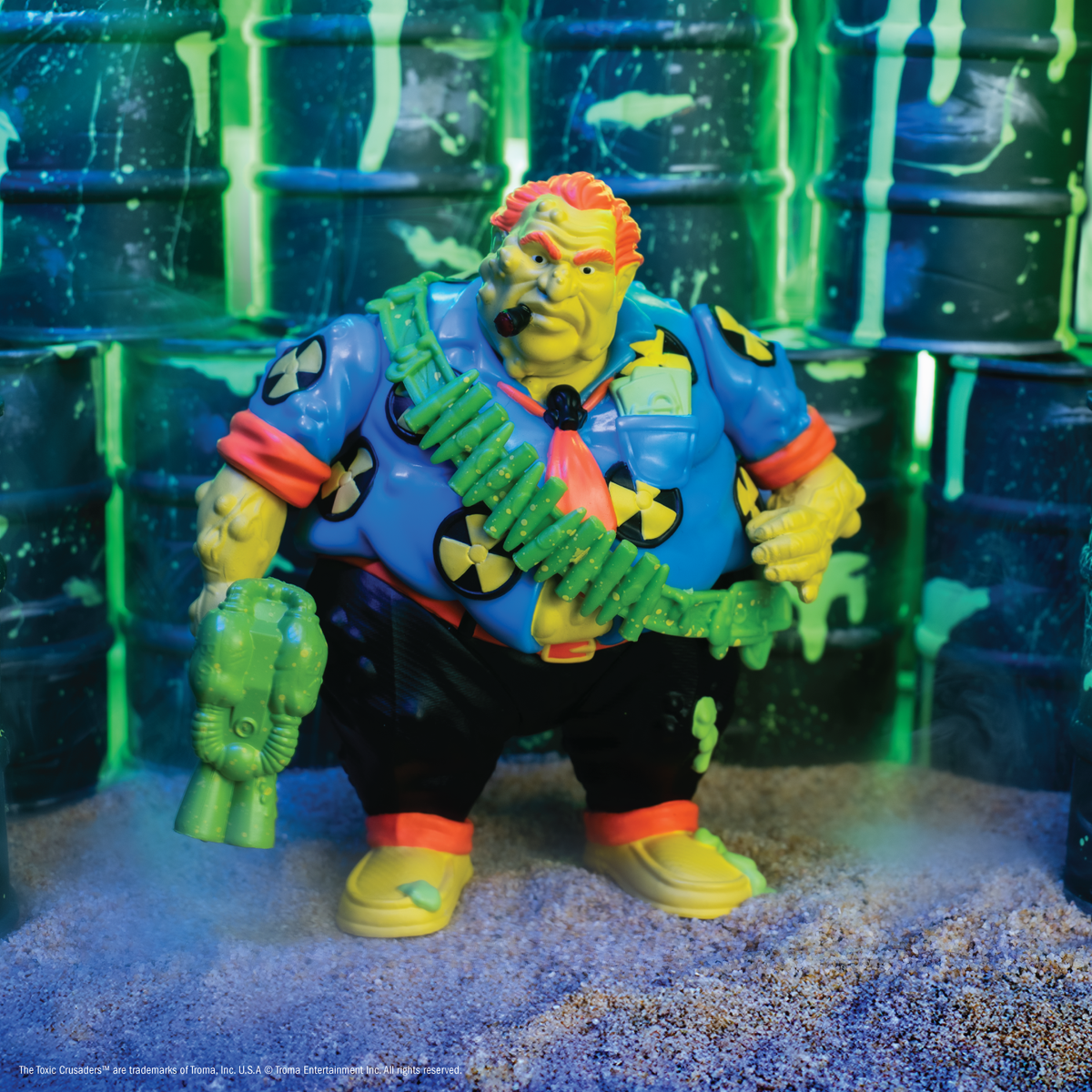 Toxic Crusaders - Mayor Grody - 5" Action Figure product image 1, provided for visual reference and product detail review