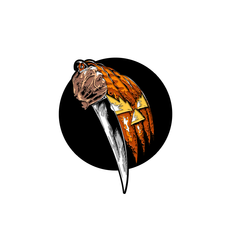 Halloween 1978 Poster Enamel Pin product image 1, provided for visual reference and product detail review