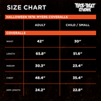 Halloween - Michael Myers Children's Coveralls product image 2, provided for visual reference and product detail review