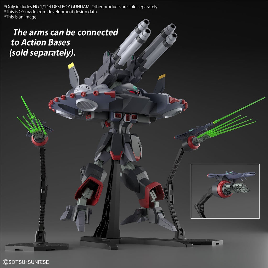 Gundam 1/144 HGUC #246 HGCE Seed Destiny GFAS-X1 Destroy Gundam Model Kit product image 13, provided for visual reference